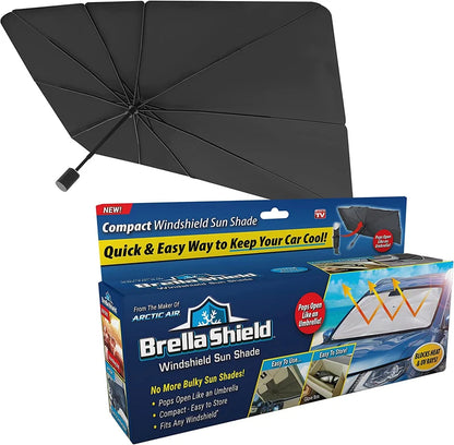 Car Windshield Sun Shade - واقي شمس للزجاج الأمامي للسيارة