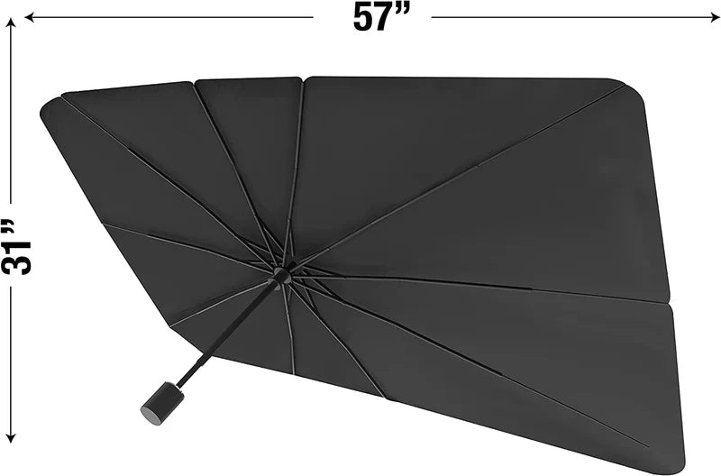 Car Windshield Sun Shade - واقي شمس للزجاج الأمامي للسيارة